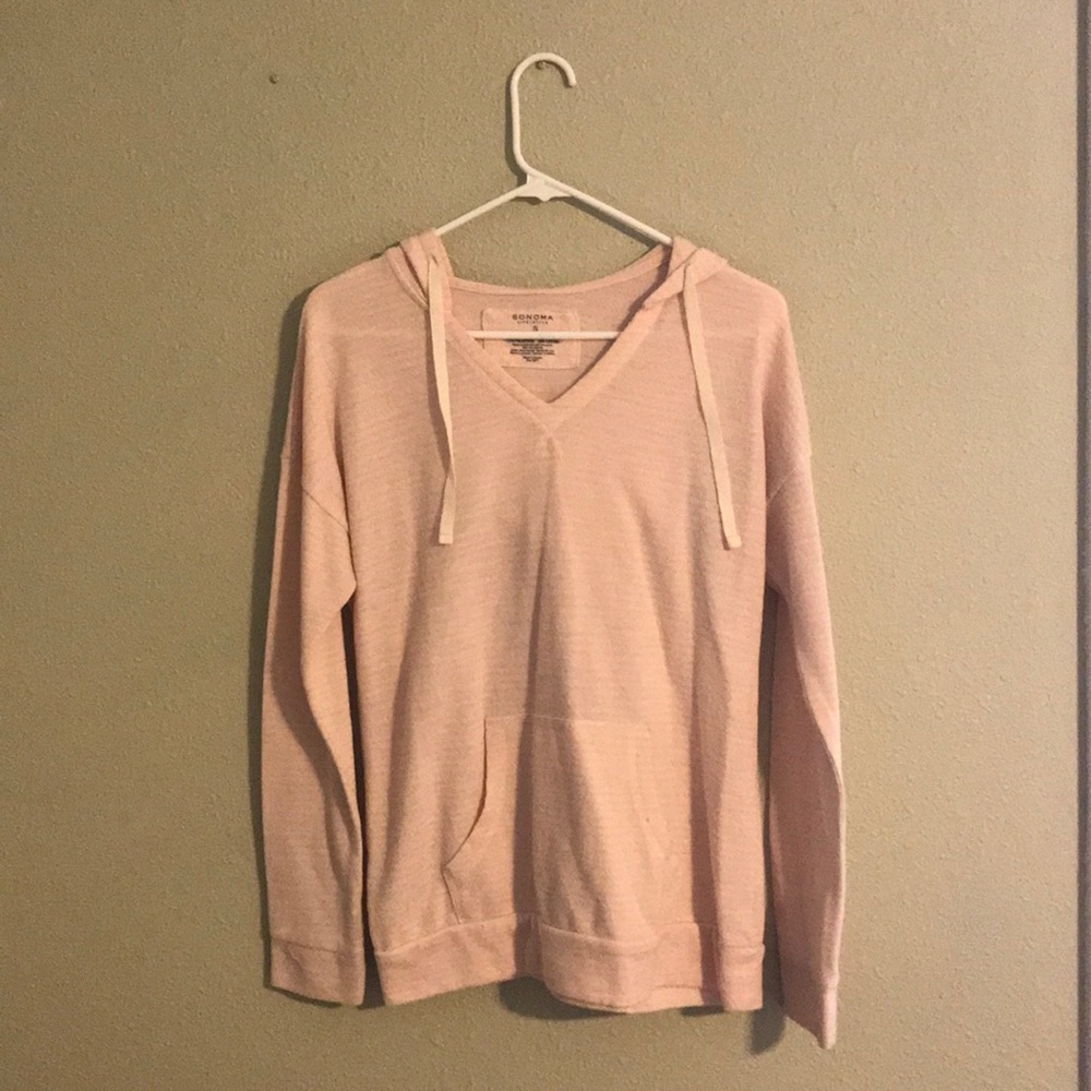 Pink and White Stripe Long Sleeve